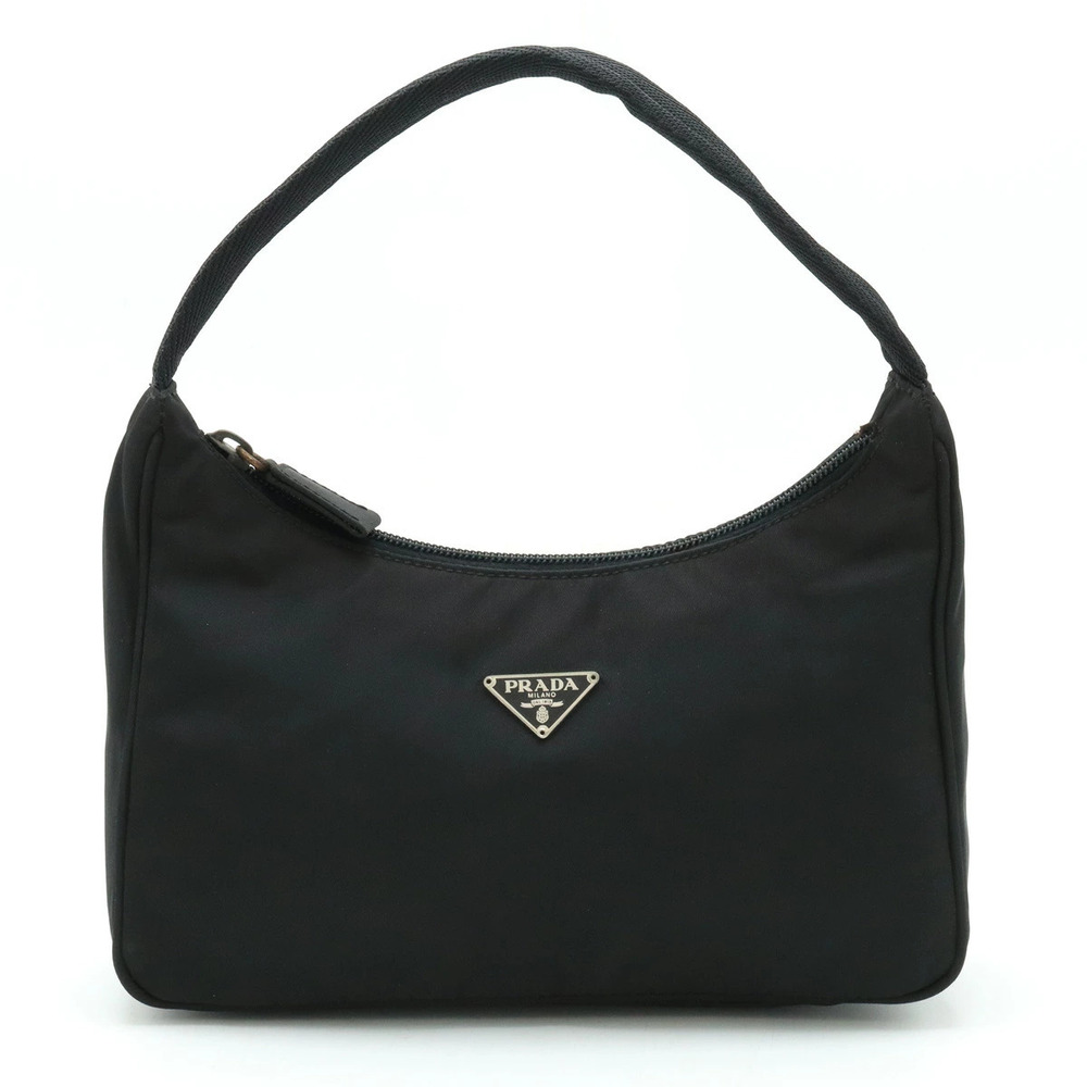 Prada Accessory Pouch Clutch Handbag Bag NERO Black
